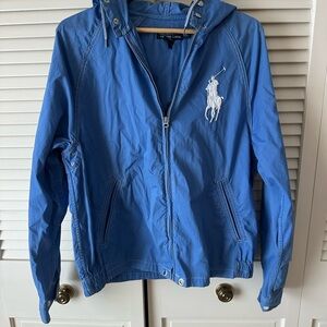 Vintage Polo Ralph Lauren Big Pony Logo Jacket Blue Size L
